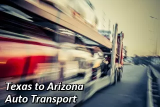 Texas to Arizona Auto Transport