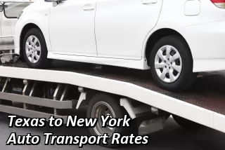Texas to New York Auto Transport Rates