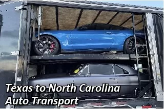 Texas to North Carolina Auto Transport