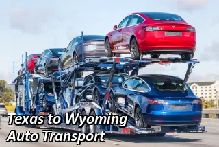 Texas to Wyoming Auto Transport